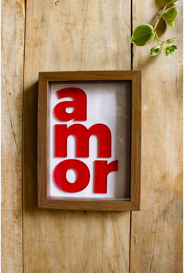Quadro Decorativo Amor Mimo Galeria -3- Quadro Decorativo Amor Mimo Galeria -3-